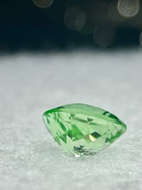 Image 11 of Heated Natural Mint Green Sapphire cushion, 6.80ct