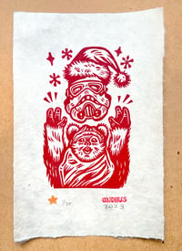 Image 1 of Jolly Ewok! Star Wars Print