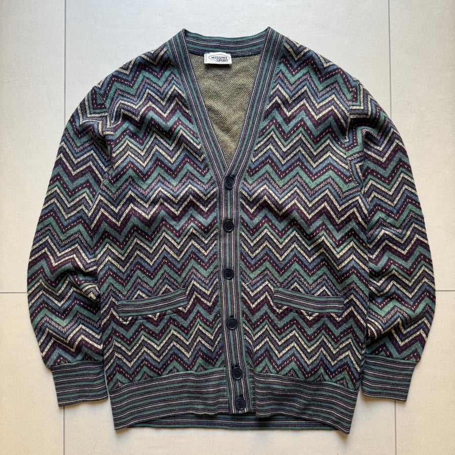 Image of 1990s Missoni Sport Cardigan, Size  Medium