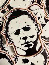 Image 2 of  “Haddonfield 78” Glow In The Dark Die-cut Sticker