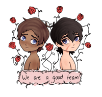 We are a good team Sticker