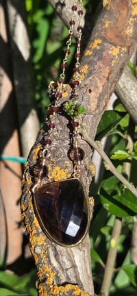 Image 3 of Smoky Athena Necklace