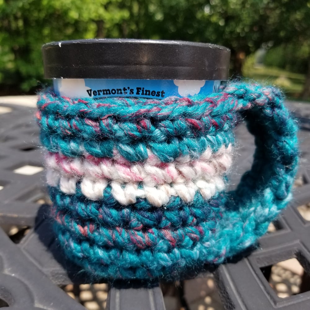 Image of Totally Teal Ice Cream Koozie