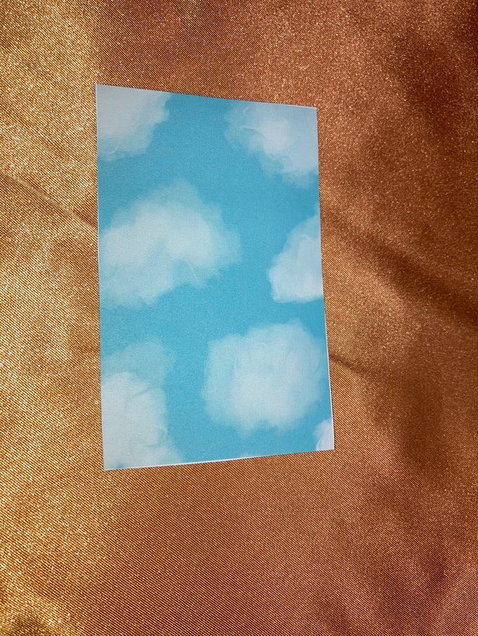 Image of Blue skies sticker 