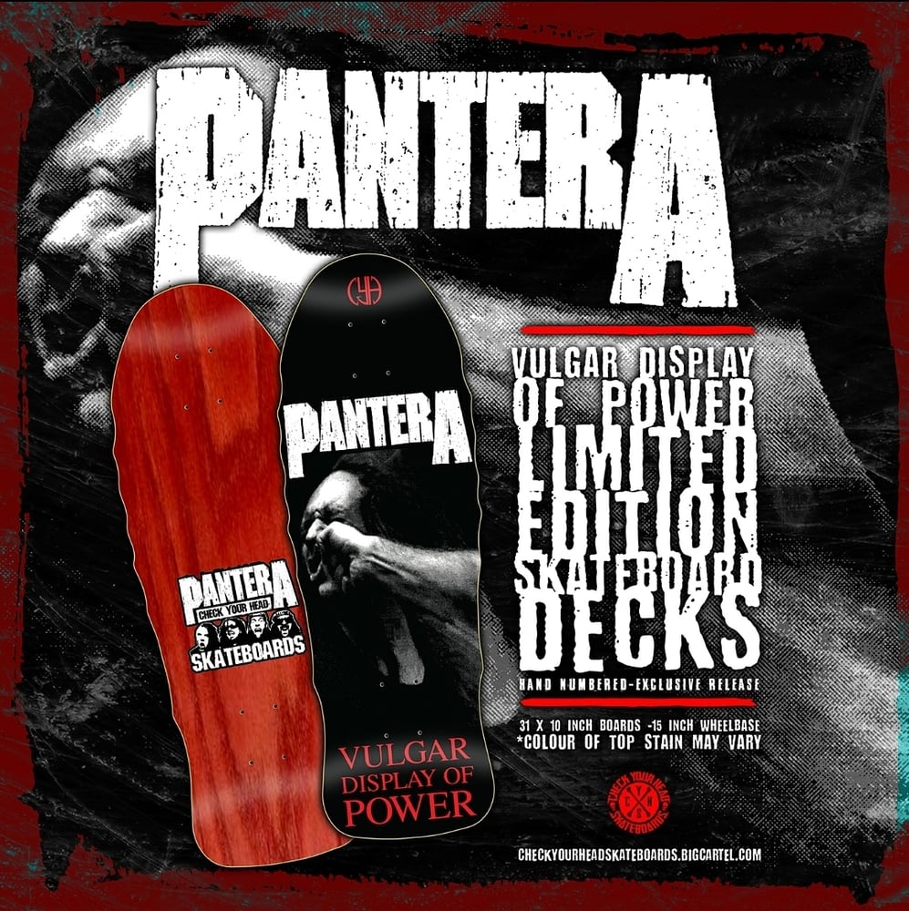 Image of PANTERA VULGAR DISPLAY OF POWER