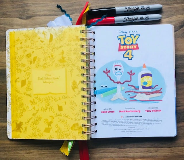 Toy Story 4 -Autograph Book