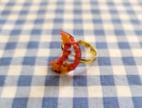 Image 2 of Pink Cream Moonlight Night Mirror Rings (Assorted Shapes)