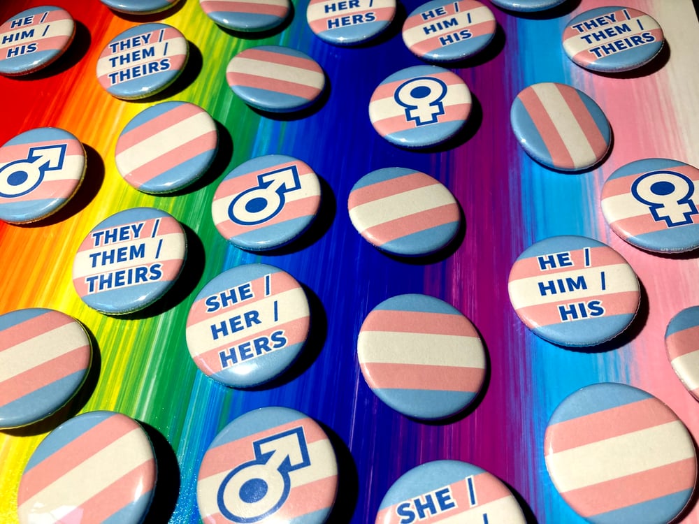 Image of Pronoun Buttons