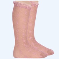 Image 3 of Condor Lace Knee High Socks 