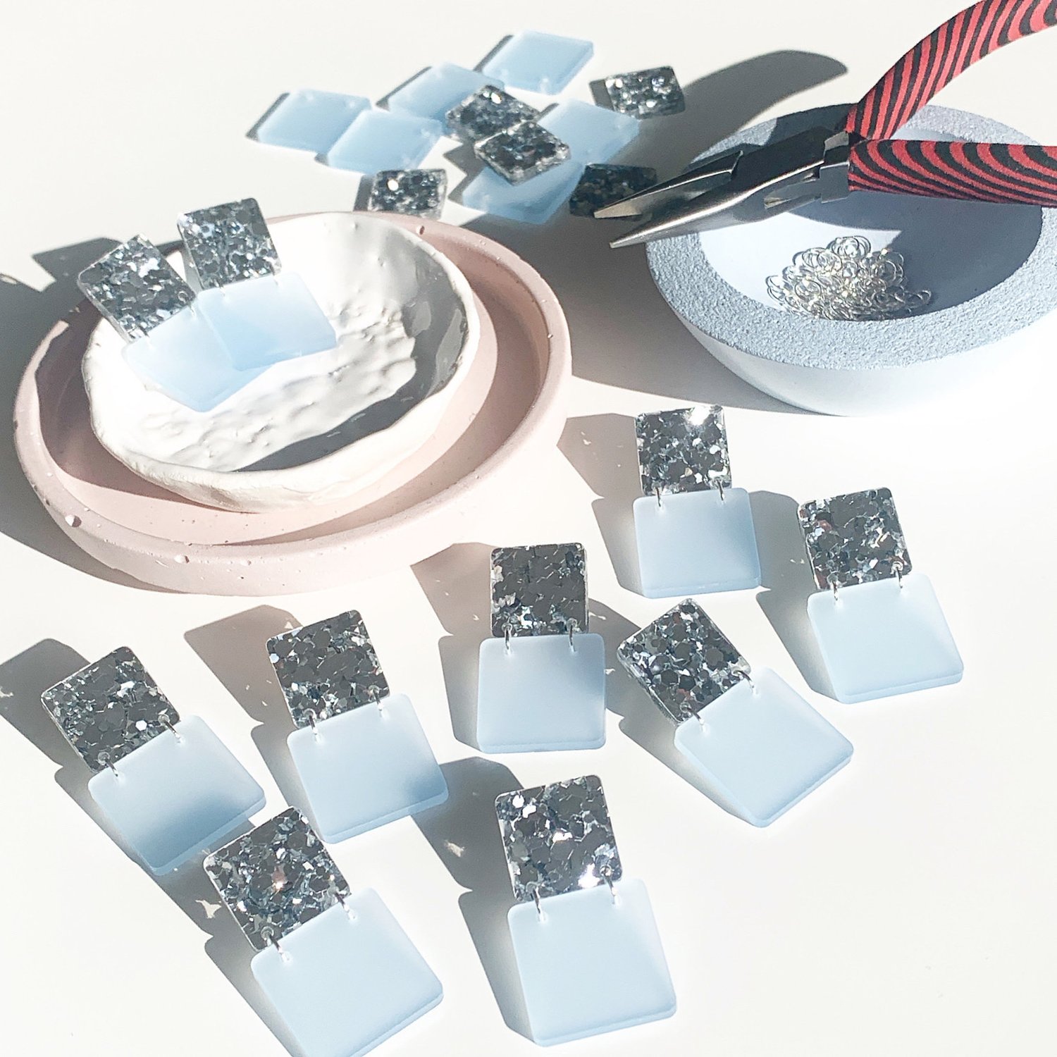 Image of Square *GLAM* Dangles