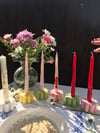 Flower candle holders 
