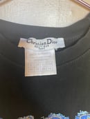 Image 3 of Dior 2000 Iconic Denim Writing Tank Top
