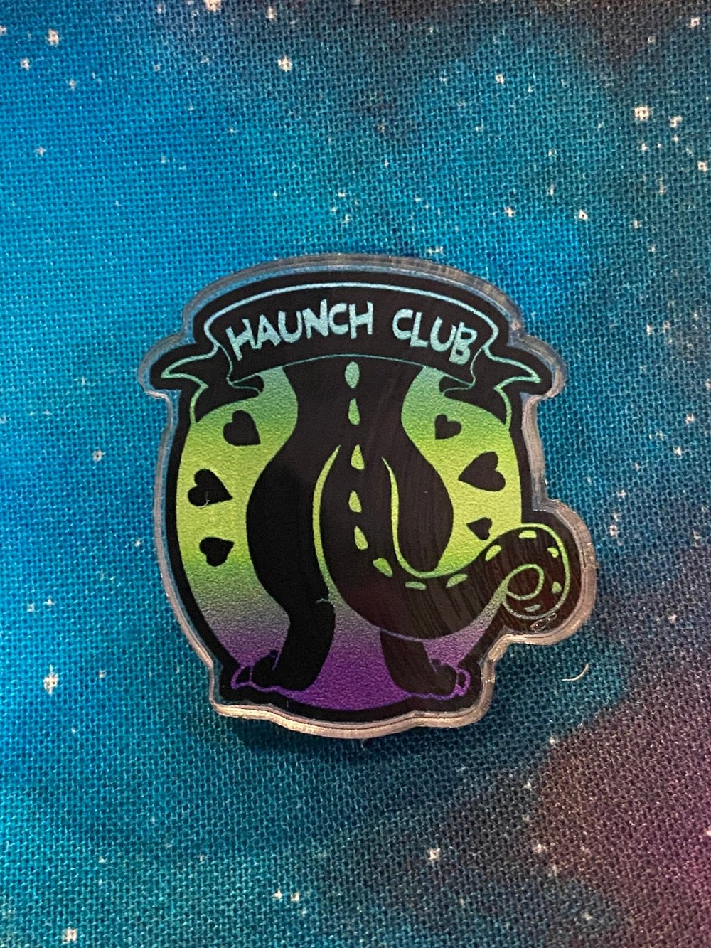 Image of Acrylic Pin: Haunch Club