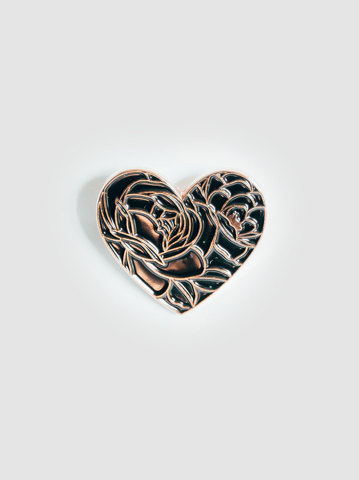 Image of PIN'S "FLORAL HEART"