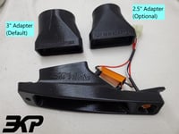 Image 3 of 1990-1991 Honda CRX (CR-X) Passenger RIGHT Turn Signal Intake Brake Duct | AMBR LED | 3D FDM