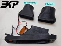 Image 2 of 1990-1991 Honda CRX (CR-X) Driver LEFT Turn Signal Intake Brake Duct | AMBR LED | 3D FDM