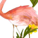 Image of Pink Flamingo Duet, nature-inspired watercolor artwork