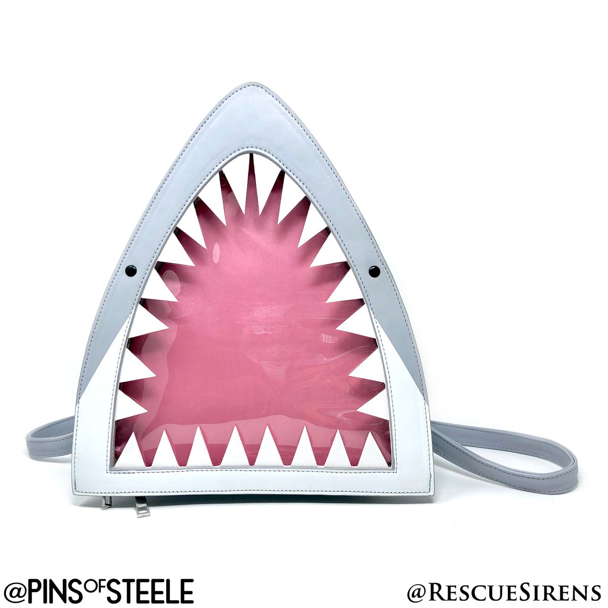 Fin Palz mini ITA bag shark keychain – Fin Pin Shop