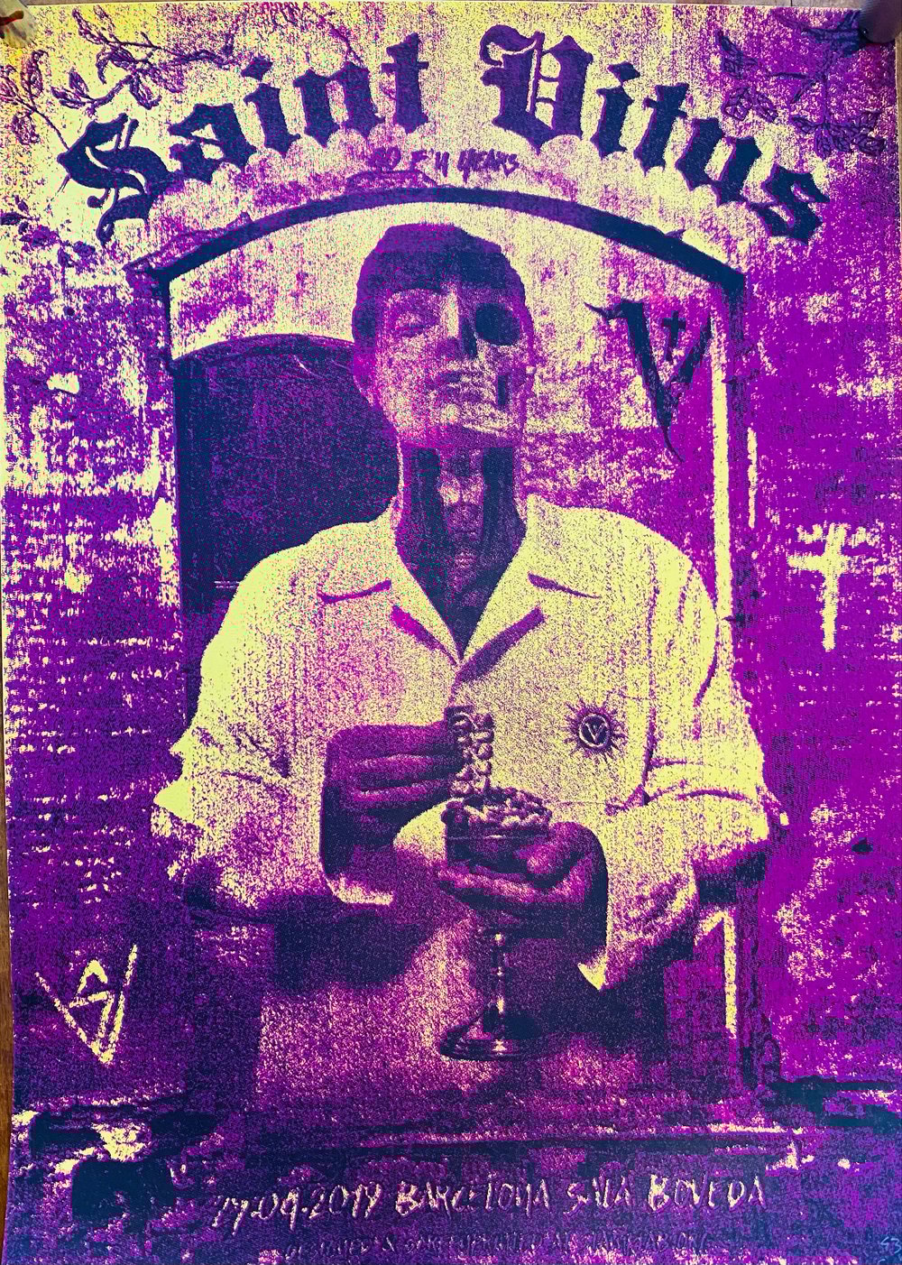 Saint Vitus Barcelona NEW TERMS + WINO ART