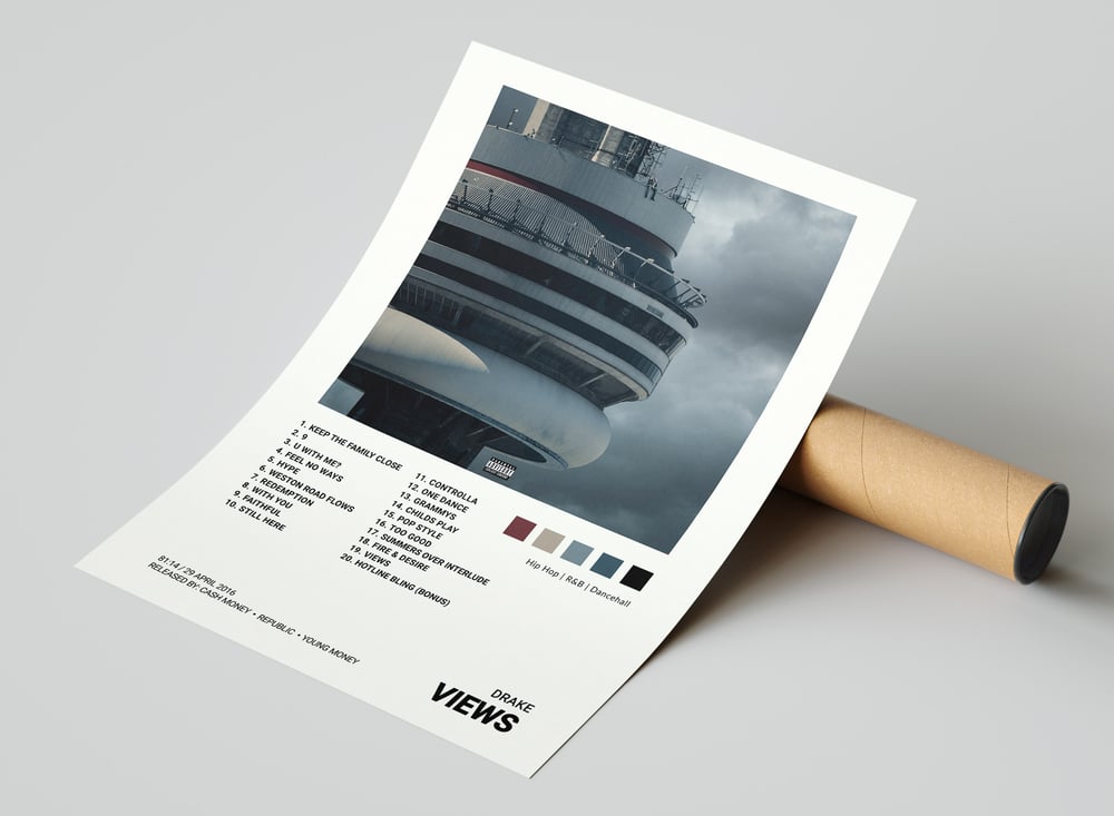 Drake - Vues Couverture de l'album Poster