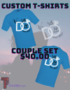 Couple Set's Custom T-shirts