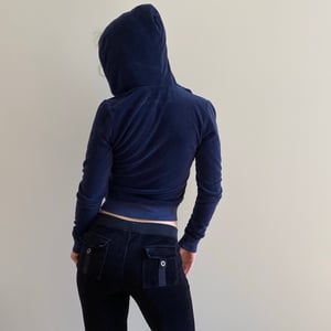 Blue Juicy Couture terry cloth jacket