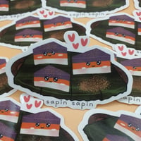 Sapin-Sapin Weather Proof Sticker 20%OFF