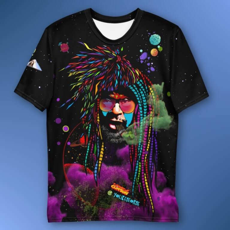 Image of George Clinton Tribute Tee