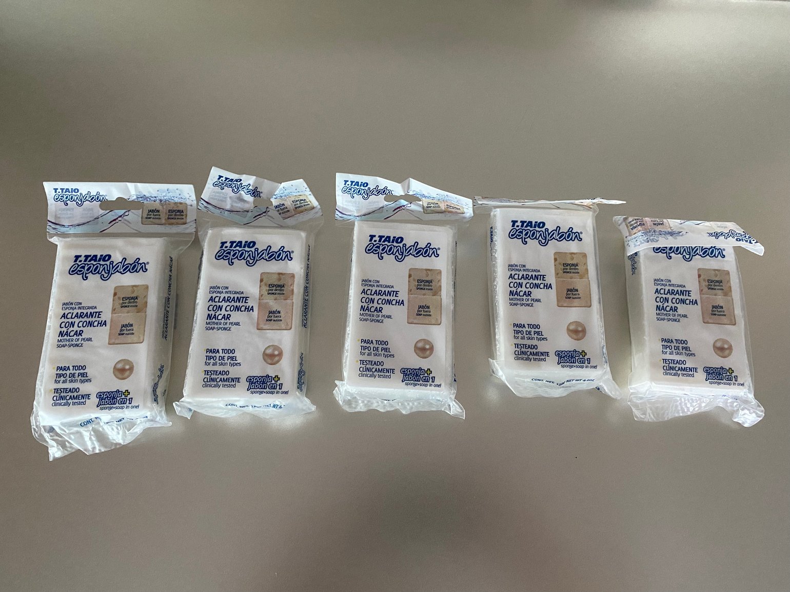 Image of Bundle of 5 Taio Esponjabon