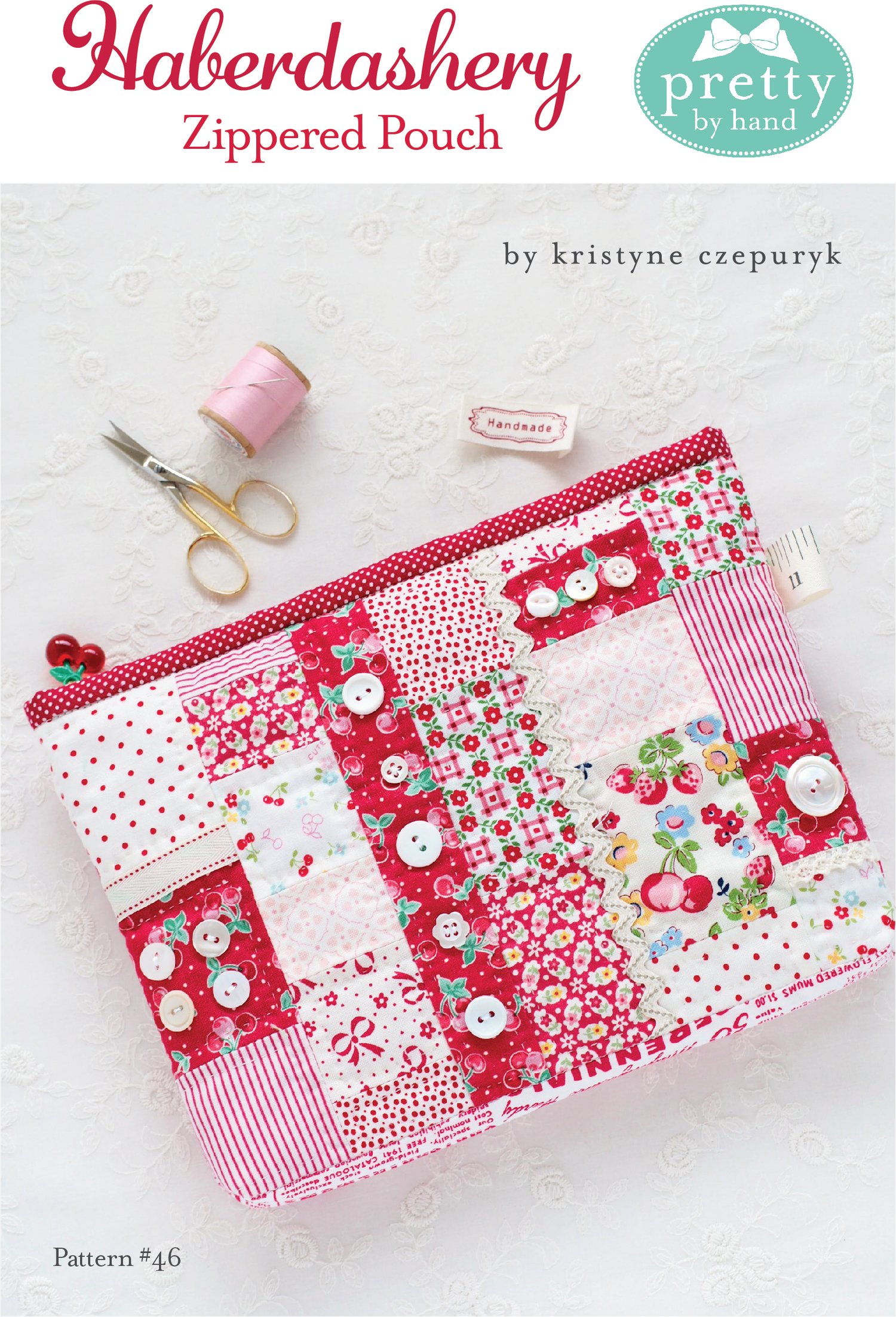 Image of PDF ONLY - Haberdashery Zippered Pouch