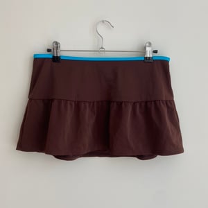 Brown Vintage Swim Skirt 