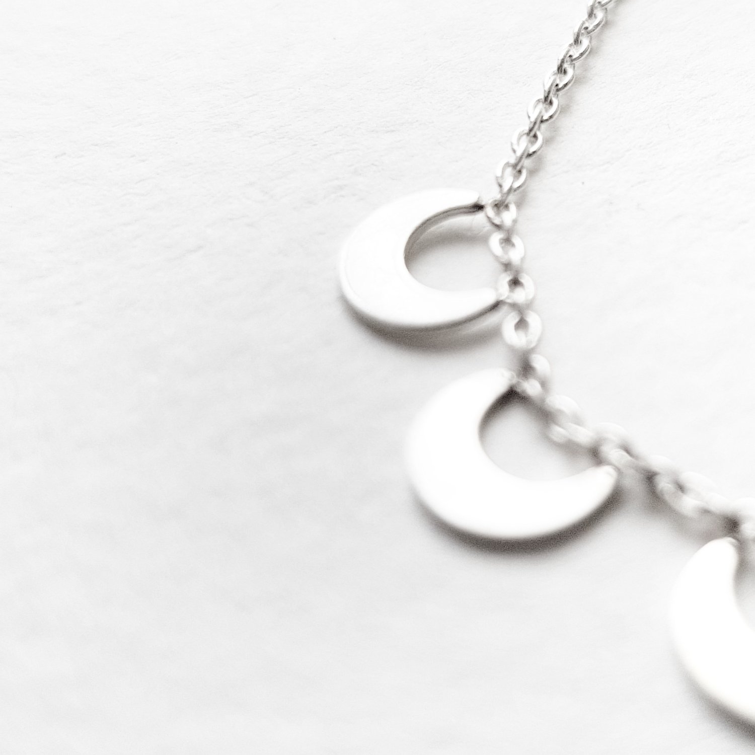 Image of THREE MOONS necklace