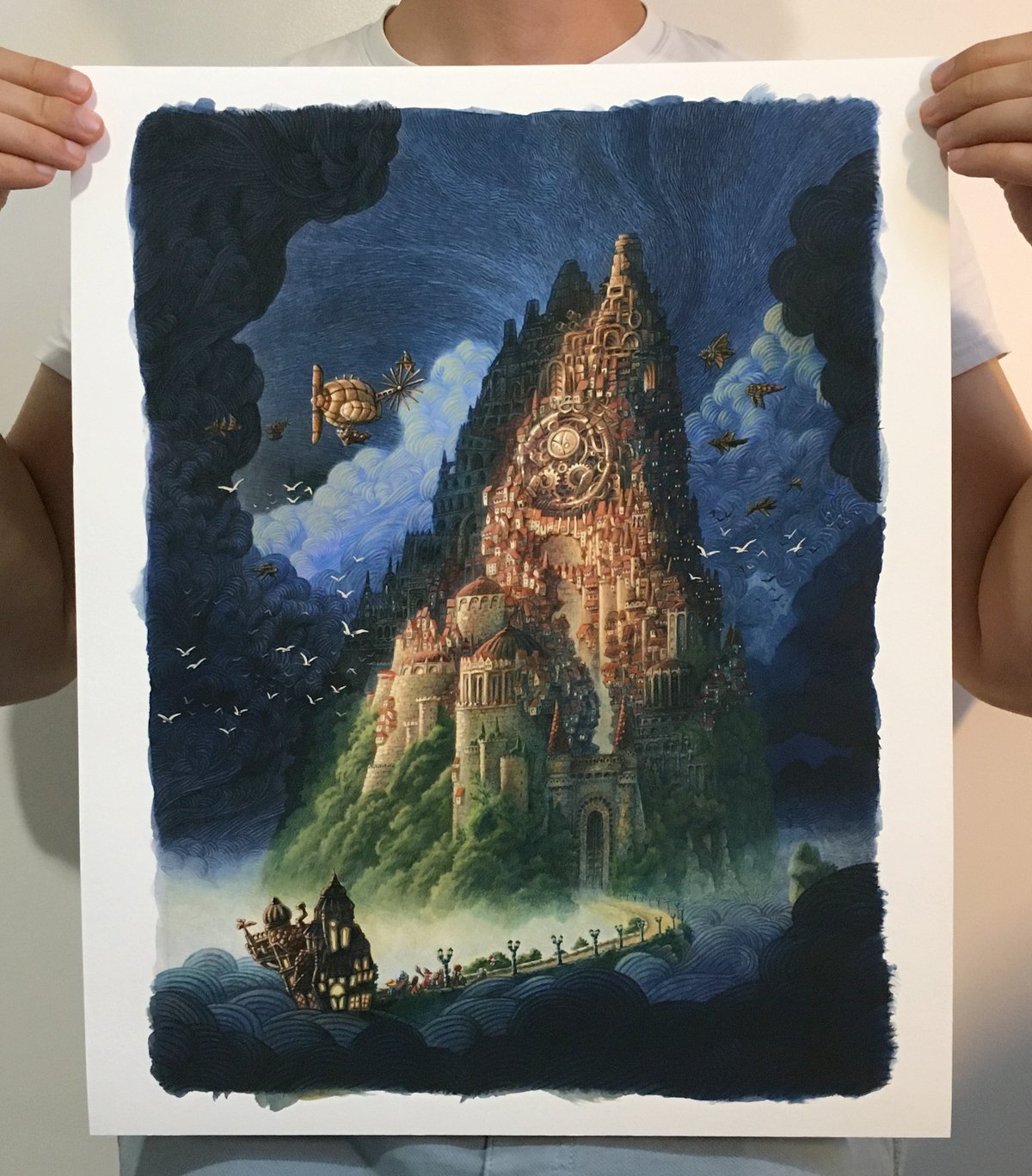 Image of Le château de Lindblum / Lindblum Castle (grand format / full size)