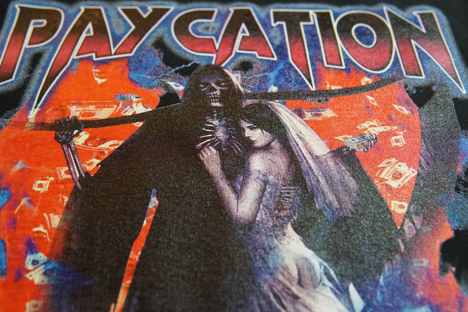Image of PAYCATION DEATH CANT DO US PART TEE