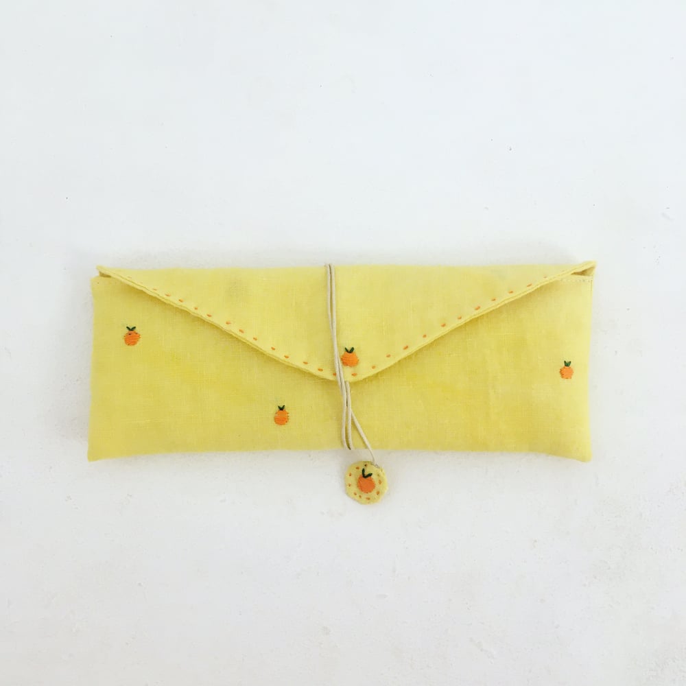 Image of cocon tangerine pencil case