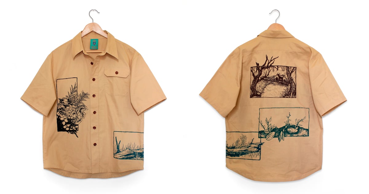 Image of Lines & Boxes Cargo Shirt