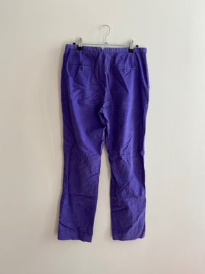Ralph Lauren violet corduroy pants 