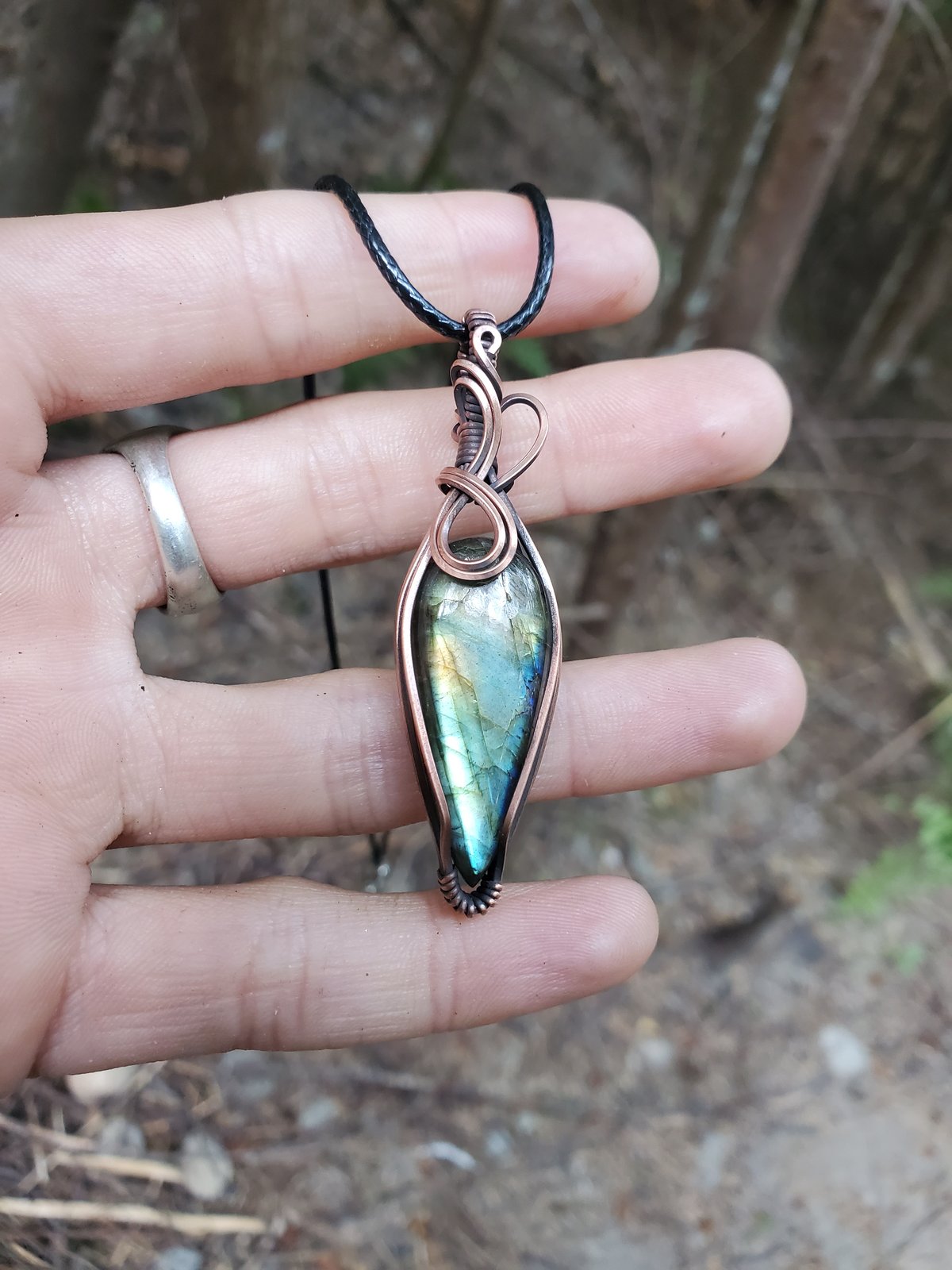 Image of Blue Labradorite Teardrop