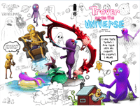 Trover Saves the Universe #1 - Variant - Cover A