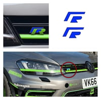 Image 1 of Vw Golf R mk7/7.5 Badge Inlay - front and rear