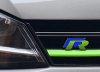 Image 2 of Vw Golf R mk7/7.5 Badge Inlay - front and rear