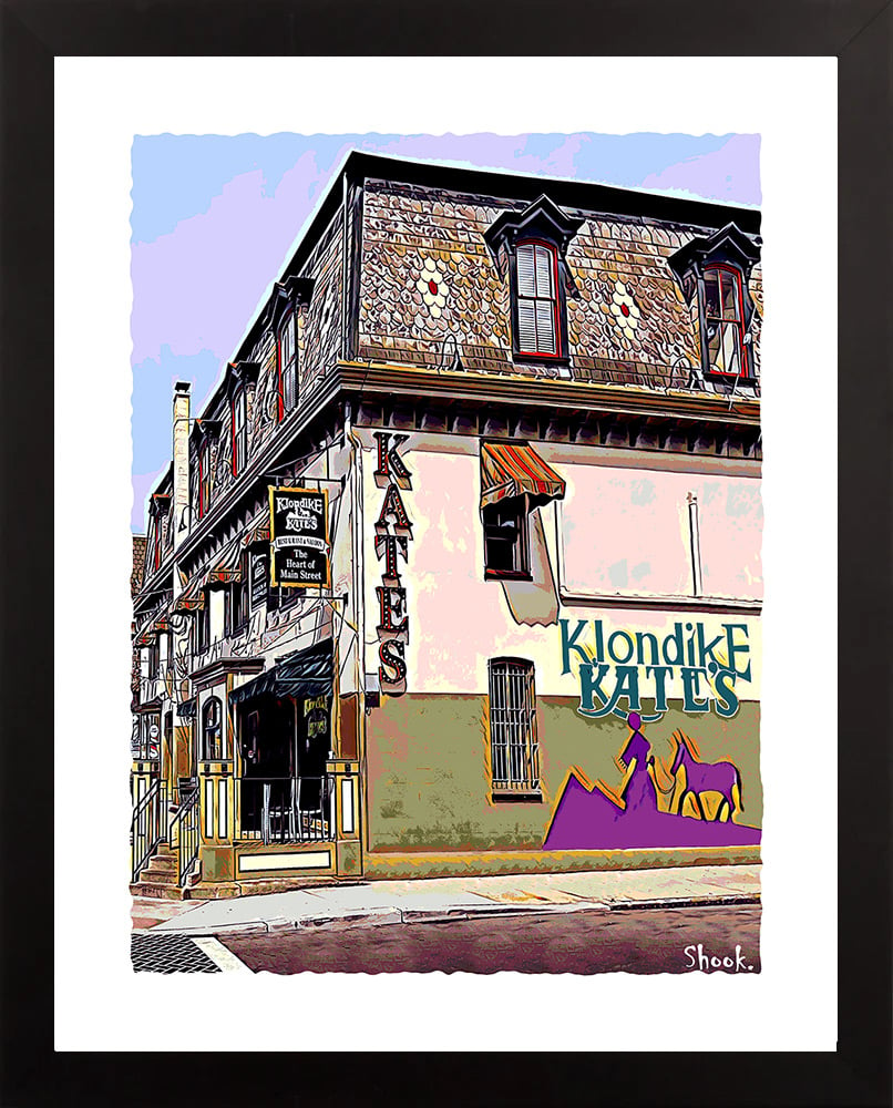 Klondike Kate's, Newark DE Giclée Art Print (Multi-size options)