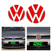 Image 1 of Vw Golf Mk7 Badge Inlay Front and Rear 