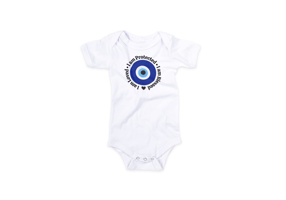 Image of Protected Baby Onesie