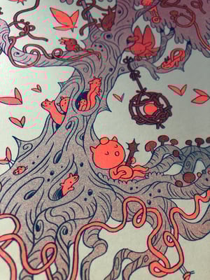Forest Bugs Risograph Print