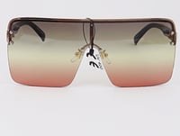 Image 5 of Oversized Rimless Sunglasses 