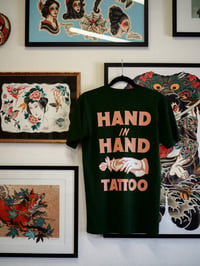 Image 1 of Green Hand in Hand Tshirt 
