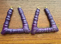 Image 1 of Tri Purp Hoops
