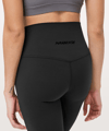 Women's Leggings - Black Ghosted Logo