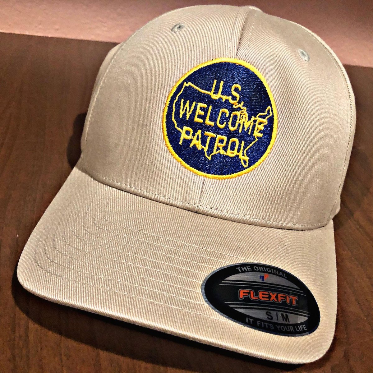 Image of U.S. WELCOME PATROL ~ FLEXFIT CAPS